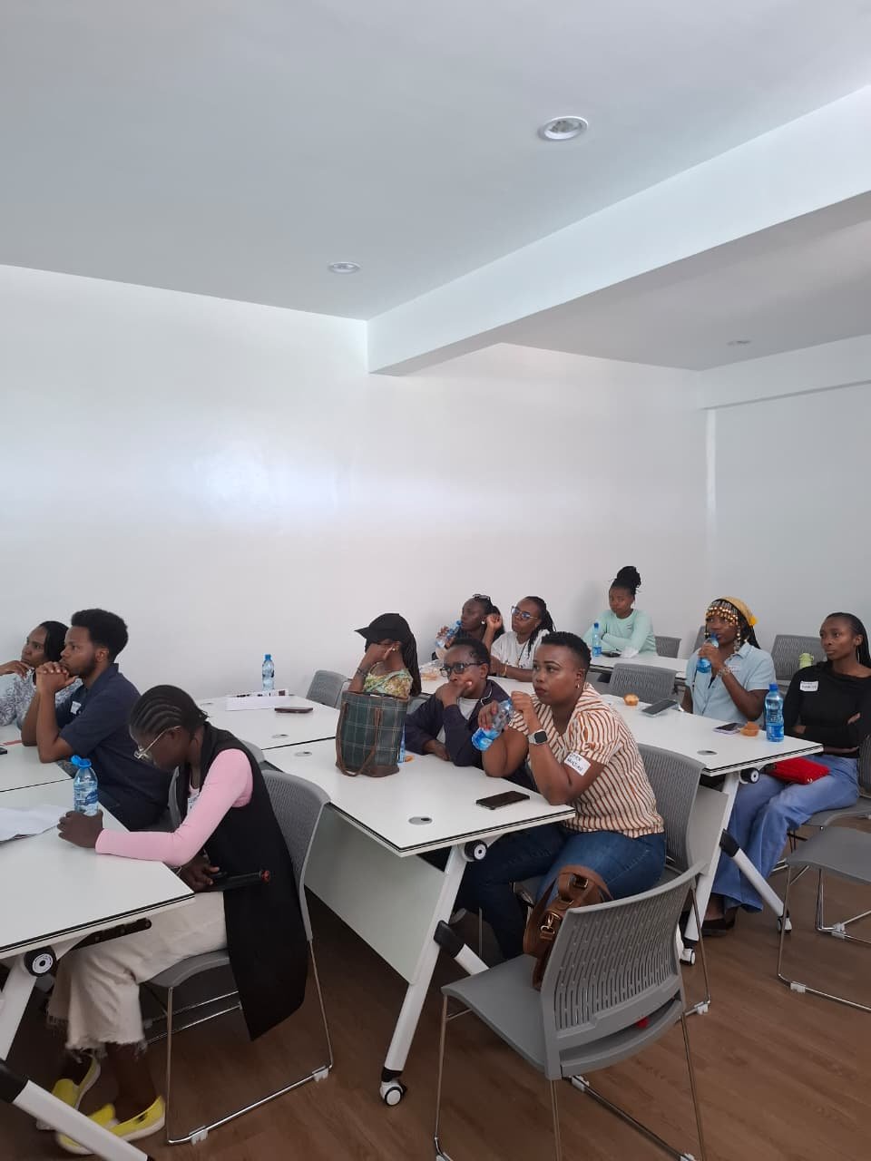 Students in class